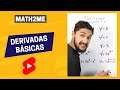 Derivadas básicas desde cero | Profe Andalon | Shorts