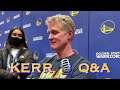📺 Entire STEVE KERR interview after Golden State Warriors (1-0) practice, day before LA Clippers