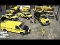GTA 5 Real Life Mod #226 Ace Construction Company Upgraded With A Fleet of New Vehicles & Equipment