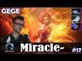 Miracle - Lina Roaming | GEGE | Dota 2 Pro MMR Gameplay #17