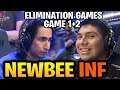 NEWBEE vs INFAMOUS [Game 1+2] Intense Elimination Games TI9 Dota 2