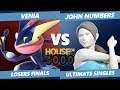 Smash Ultimate Tournament - Venia (Greninja) Vs. John Numbers (Wii Fit) SSBU Xeno 198 Losers Finals