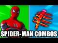 BEST SWEATY SPIDER-MAN SKIN COMBOS in Fortnite! (Chapter 3 Spiderman Skin Gameplay)