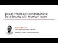 Data Security Skills: Data Security with Microsoft Azure Course Preview