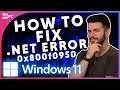 How To Fix .net Framework Error in Windows 11 (0x800f0950)