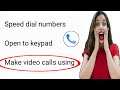 How to Make Video Call Using Default App (Android)