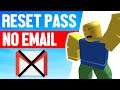 How To Reset Roblox Password Without Email 2021 (NEW METHOD)