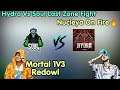 Hydra Vs Soul In Last Zone | Nucleya On Fire 🔥 | Mortal 1V3 Redowl Team