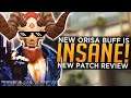 Overwatch: NEW Orisa BUFF is INSANE! - PTR Patch Review