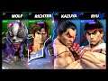 Super Smash Bros Ultimate Amiibo Fights – Kazuya & Co #216 Wolf & Richter vs Kazuya & Ryu