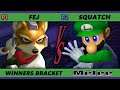 S@X 420 Winners Bracket - Fej (Fox) Vs. Squatch (Luigi) Smash Melee - SSBM
