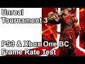 Unreal Tournament 3 Xbox One X vs Xbox One vs Xbox 360 vs PS3 Frame Rate Comparison