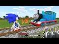 Who will Win - Sonic or Thomas - Coffin Meme Minecraft