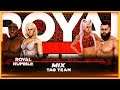 WWE 2K20 : Rusev & Liv Morgan Vs Bobby Lashley & Lana Mixed Tag Team Match 60fps HD