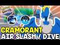 AIR SLASH / DIVE CRAMORANT! *CRAZY MOBILITY* - Pokemon Unite Master Rank Solo Queue Gameplay!