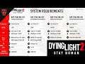 Dying Light 2 System Requirements Revealed! PC SPECS | File Size Revealed Too? (Dying Light 2 News)