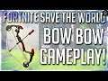 FORTNITE STW: BOOM BOW GAMEPLAY CLIPS | THIS THING IS A BEAST!