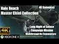 Halo Reach MCC Long Night of Solace Campaign Mission 5 Walkthrough No Commentary Xbox One X 4K Gamep