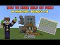 How To Make Kelp XP Farm In Minecraft Bedrock 1.18 - Full Tutorial