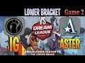 Invictus Gaming vs Team Aster | Game 2 Bo3 | Lower Bracket DreamLeague 13 The Leipzig Major | DOTA 2