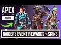 *NEW* Season 11 Raiders Collection Event Rewards + Skins + Patch Notes Buffs | Apex Legends 😍