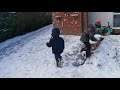 Playing in the snow, Feb 2021(1)