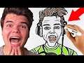 Reacting To DRAW MY LIFE! (Jelly)
