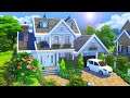 Traditional Suburban FAMILY HOME Speed Build | The Sims 4 House Build