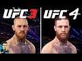 UFC 3 vs. UFC 4 - Graphics & Gameplay Comparison - Conor McGregor