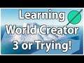 World Creator 3 Alpha | Learning to use World Creator 3 Or Trying!