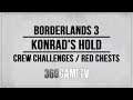 Borderlands 3 Konrad's Hold All Crew Challenges / Red Chests / Eridian Writings Locations Guide