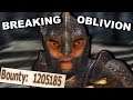 Breaking Elder Scrolls 4 Oblivion By Only Breaking The Law