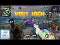 CODM Zombie Mode VERY HIGH Gameloop Emulator Geforce 940MX 2GB GDDR5 | Acer E5 475Gg