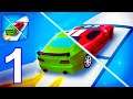 Draft Race 3D - Gameplay Walkthrough Part 1 Level 1 - 7 New Mobile Game (Android,iOS)