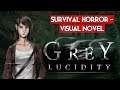Grey Lucidity - Horror Visual Novel Part 1 | PC Gameplay