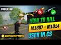 How to Kill Shotgun player with Mp40 SMG in Clash Squad | Kill M1887 Player with MP40 | Must watch