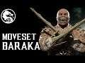 Mortal Kombat 11 - Baraka Moves Guide w. Inputs [Uncensored]