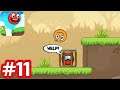 Red Ball 5 - Gameplay Walkthrough - Part 11 (Level 141 - 155) iOS/Android