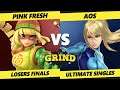 The Grind 160 Losers Finals - AoS (ZSS) Vs. Pink Fresh (Min Min) Smash Ultimate - SSBU
