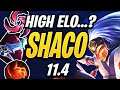 THIS IS WHAT HIGH ELO LOOKS LIKE ON EUW | Desperate Shaco Stream Highlights