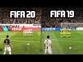FIFA 20 vs FIFA 19 GAMEPLAY COMPARISON!