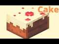 How To Make a Cake In Minecraft #shorts