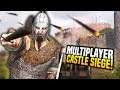 HUGE MULTIPLAYER CASTLE SIEGE - Mount & Blade II: Bannerlord Gameplay