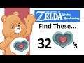 Legend of Zelda Link's Awakening | 32 Heart Locations