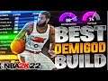 *NEW* OVER POWERED ISO BUILD IN NBA 2K22! GAME BREAKING BUILD BEST BUILD FOR SHOOTING AND DRIBBLING