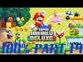 New Super Mario Bros.  U Deluxe (Switch) 100% Part 14 of 40 - Torpedoing Larry & Baby Bowser...