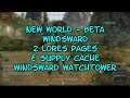 New World BETA Windsward 2 Lore Pages, Suppy Cache Windsward Watchtower