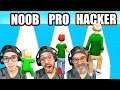 NOOB VS PRO VS HACKER en Run of Life | Life Simulator 3D | Juegos Luky