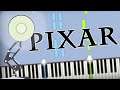 💡 Pixar Songs Medley on Piano Cover (Sheet Music + midi) Synthesia Tutorial
