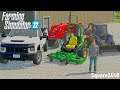 STARTING A LANDSCAPING BUSINESS! | (BUILDING SHOP & BUYING EQUIPMENT) | FARMING SIMULATOR 22